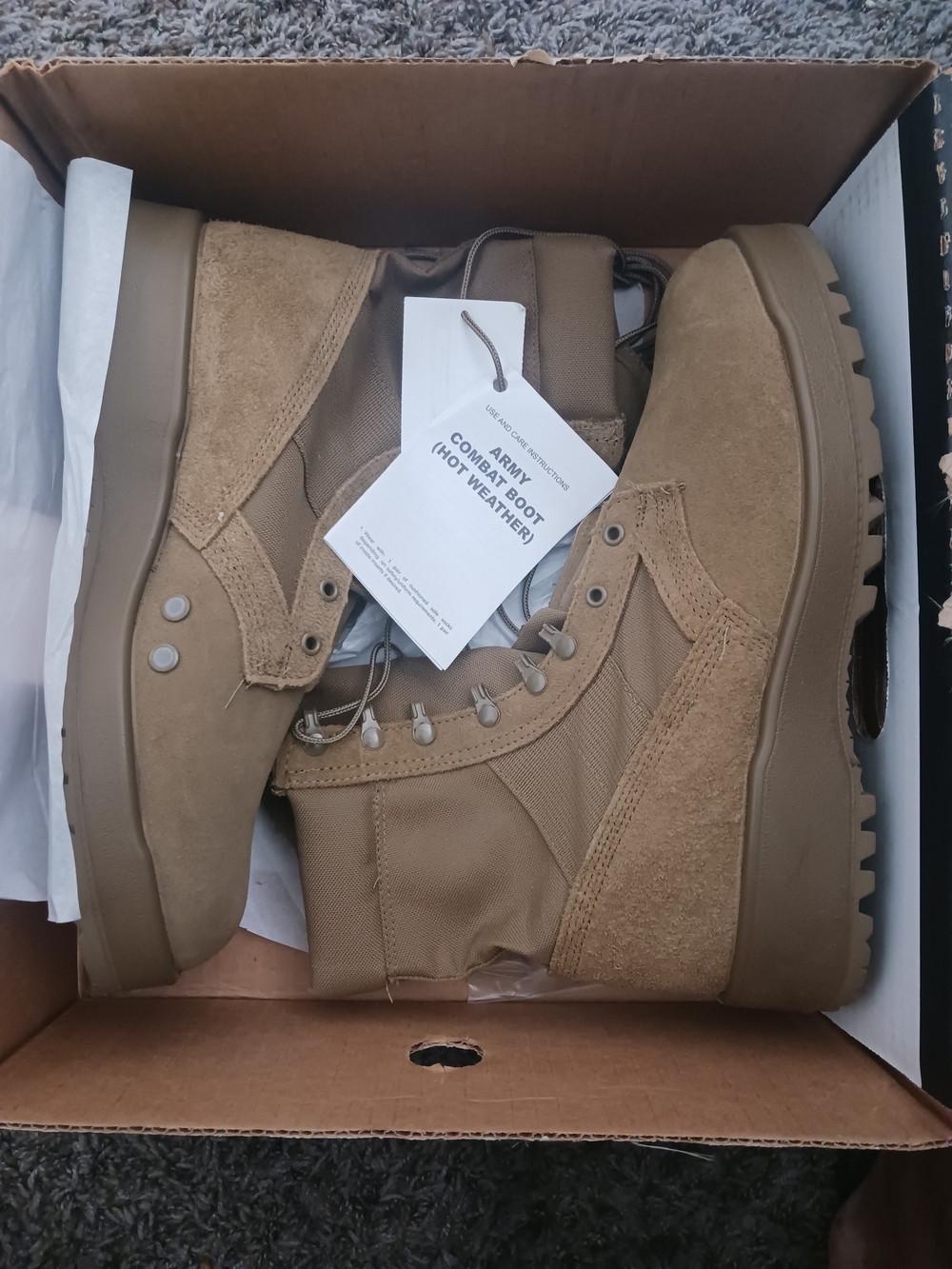Rocky Men's Combat Boots in Coyote